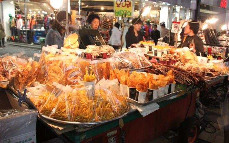 Các món ăn đường phố nổi tiếng tại Hàn Quốc