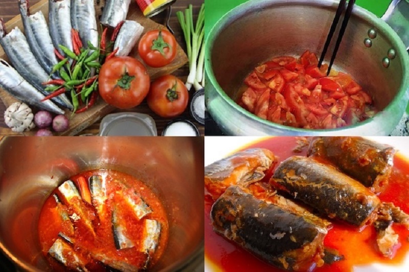 Các bước thực hiện món cá nục sốt cà chua đơn giản, hấp dẫn.