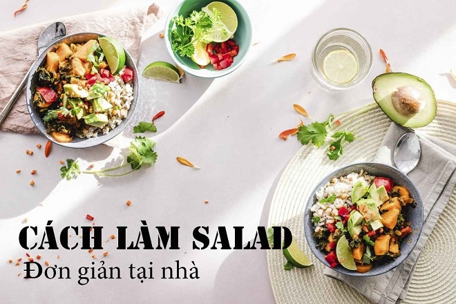 Salad Trộn, Cách Làm Salad Dầu Giấm Cực Ngon