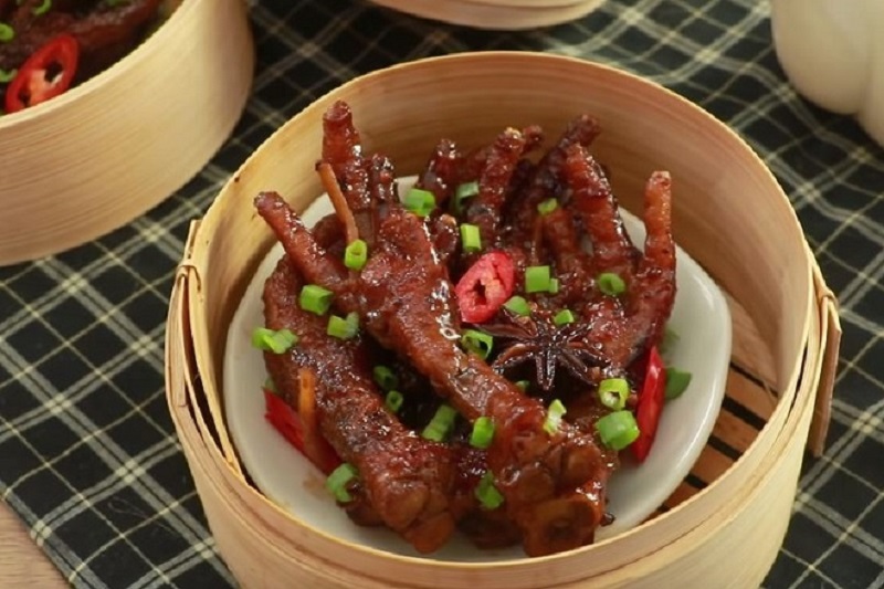 Món chân gà hấp tàu xì thơm lừng và hấp dẫn kiểu Hồng Kông