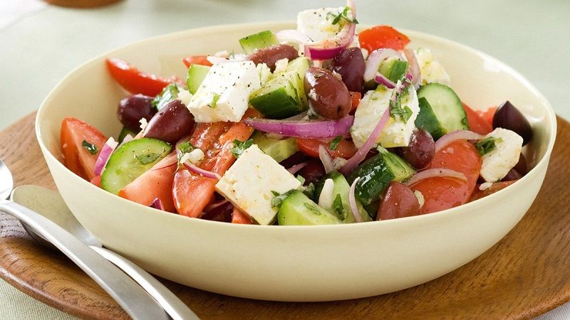 Salad phô mai theo phong cách Hy Lạp