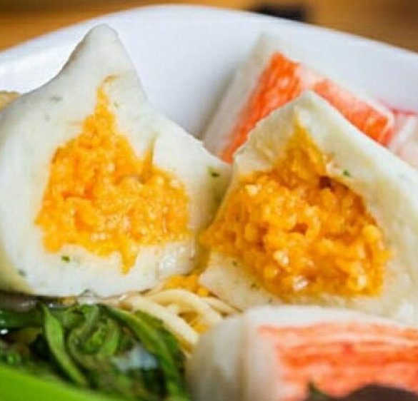 Bánh bao trứng cá hồi bổ dưỡng