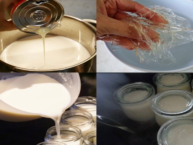 Cách làm sữa chua dẻo mịn, ngon đơn giản
