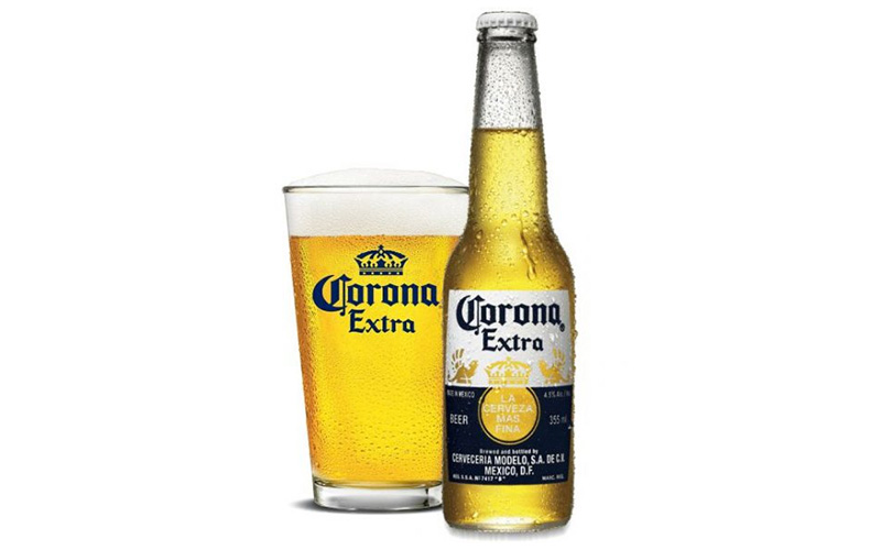 Hương vị bia Corona Extra nhẹ nhàng